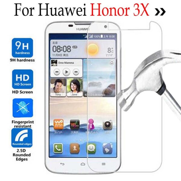 Ochranné tvrdené sklo Huawei Honor 3x