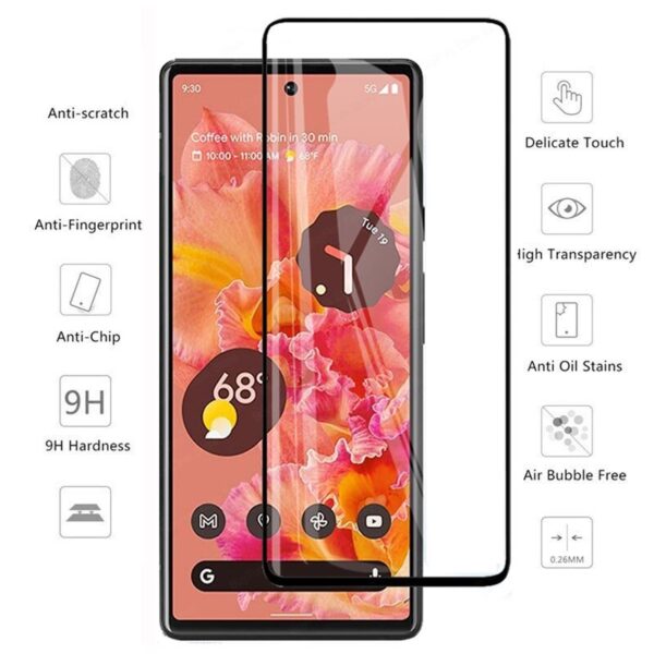 3D Ochranné tvrdené sklo Google Pixel 6