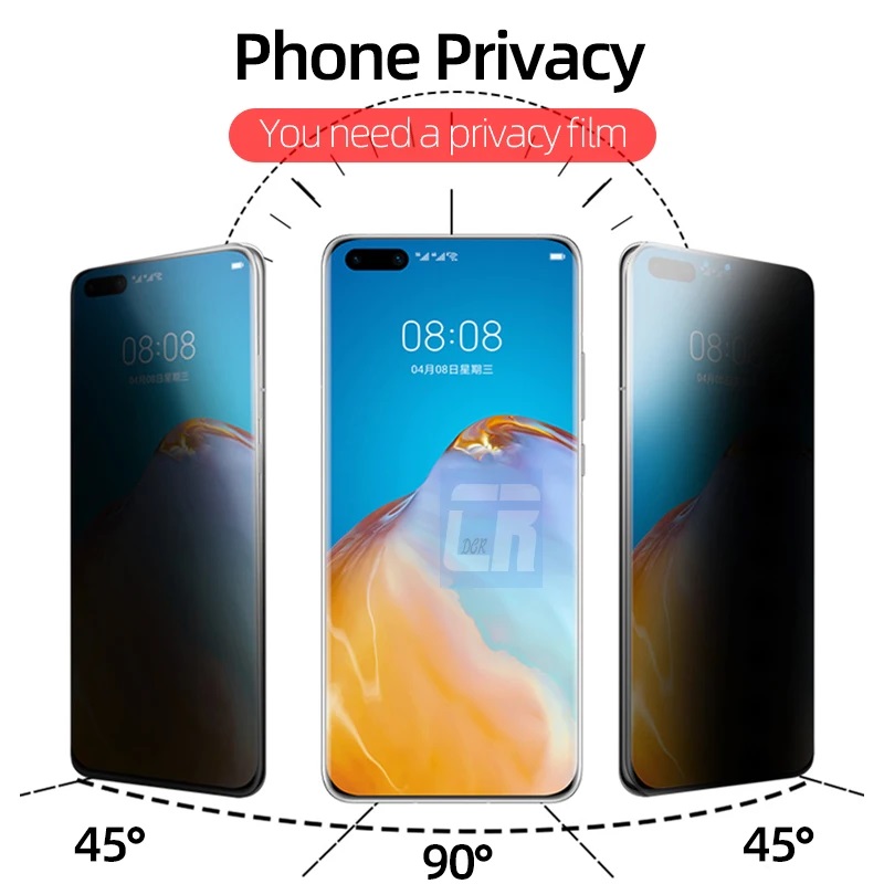5D-privacy-ochranne-tvrdene-temperovane-sklo-huawei-mate-40-pro 5D Anti spy privacy ochranné tvrdené sklo Huawei Mate 40 Pro