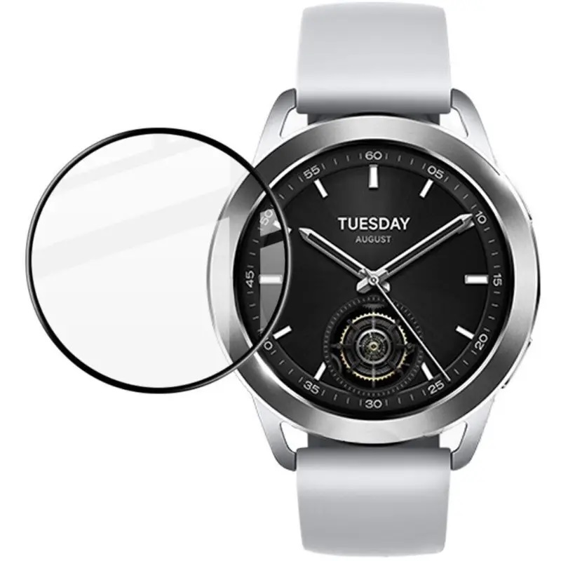 ochranne-tvrdene-temperovane-sklo-3D-xiaomi-watch-s3 3d Ochranné tvrdené sklo Xiaomi Watch S3