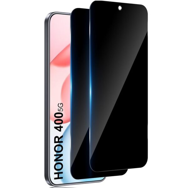 5D Anti spy privacy ochranné tvrdené sklo Huawei Honor 400