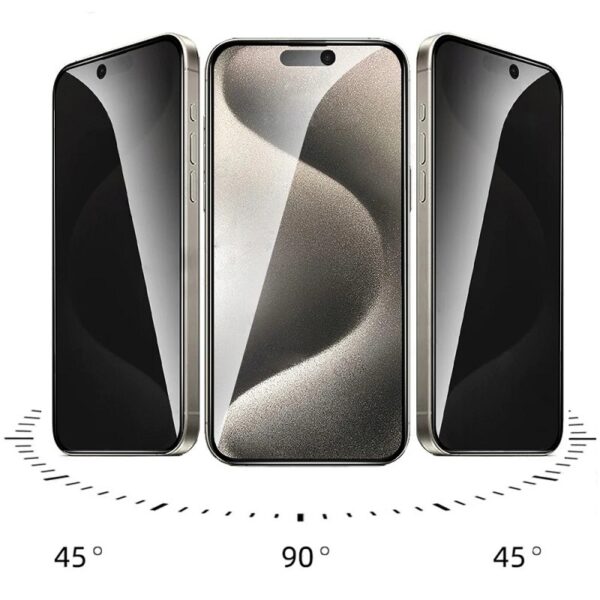 5D Anti spy privacy ochranné tvrdené sklo Apple iPhone 18 Pro